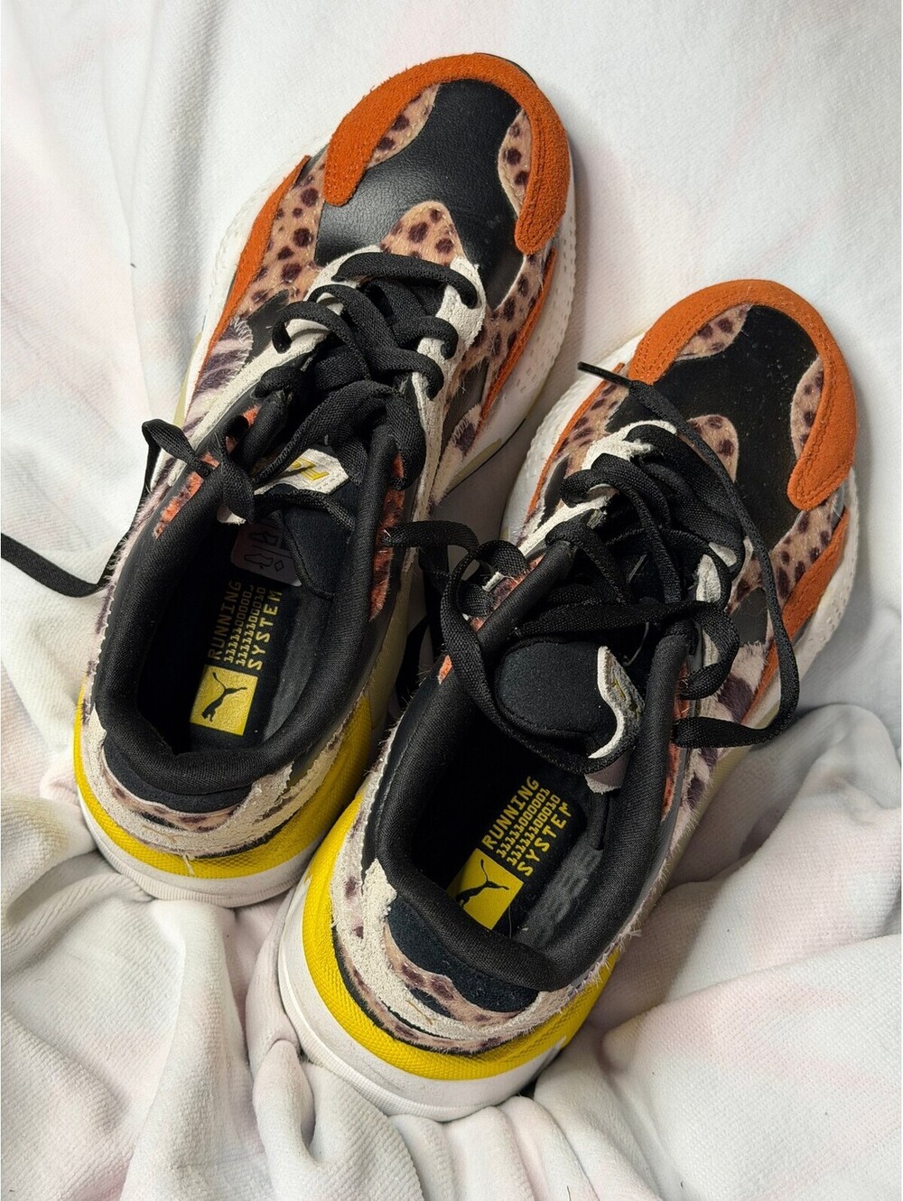 Puma Running System Sneakers - Animal Print Multicolor (Size 7)